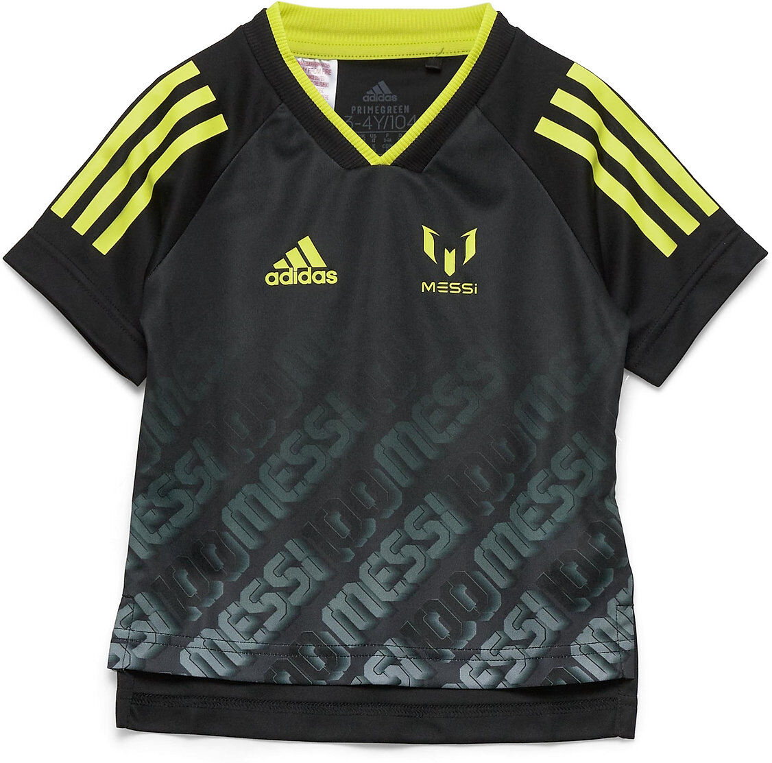 adidas Performance Aeroready Messi Football-Inspired Iconic Jersey T-shirts Football Shirts Svart Adidas Performance