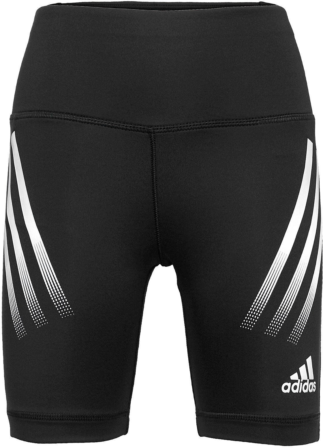 adidas Performance Believe This Aeroready 3-Stripes High Waist Short Tights W Shorts Cycling Shorts Svart Adidas Performance