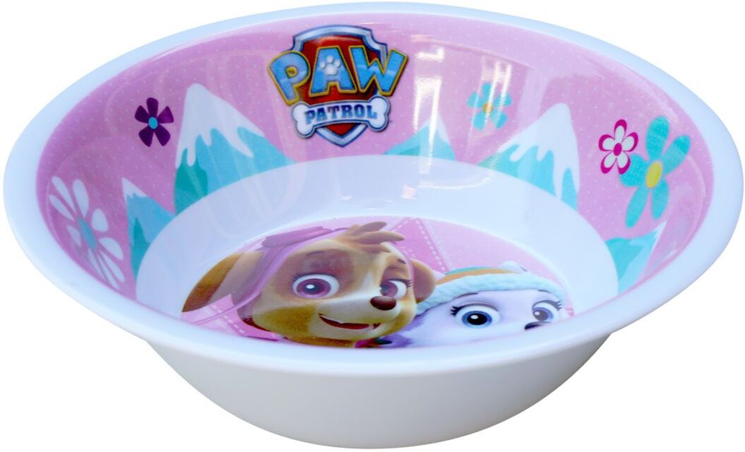 Barbo Toys Paw Patrol Melamine Bowl - Girl Home Meal Time Plates & Bowls Bowls Multi/mønstret Barbo Toys