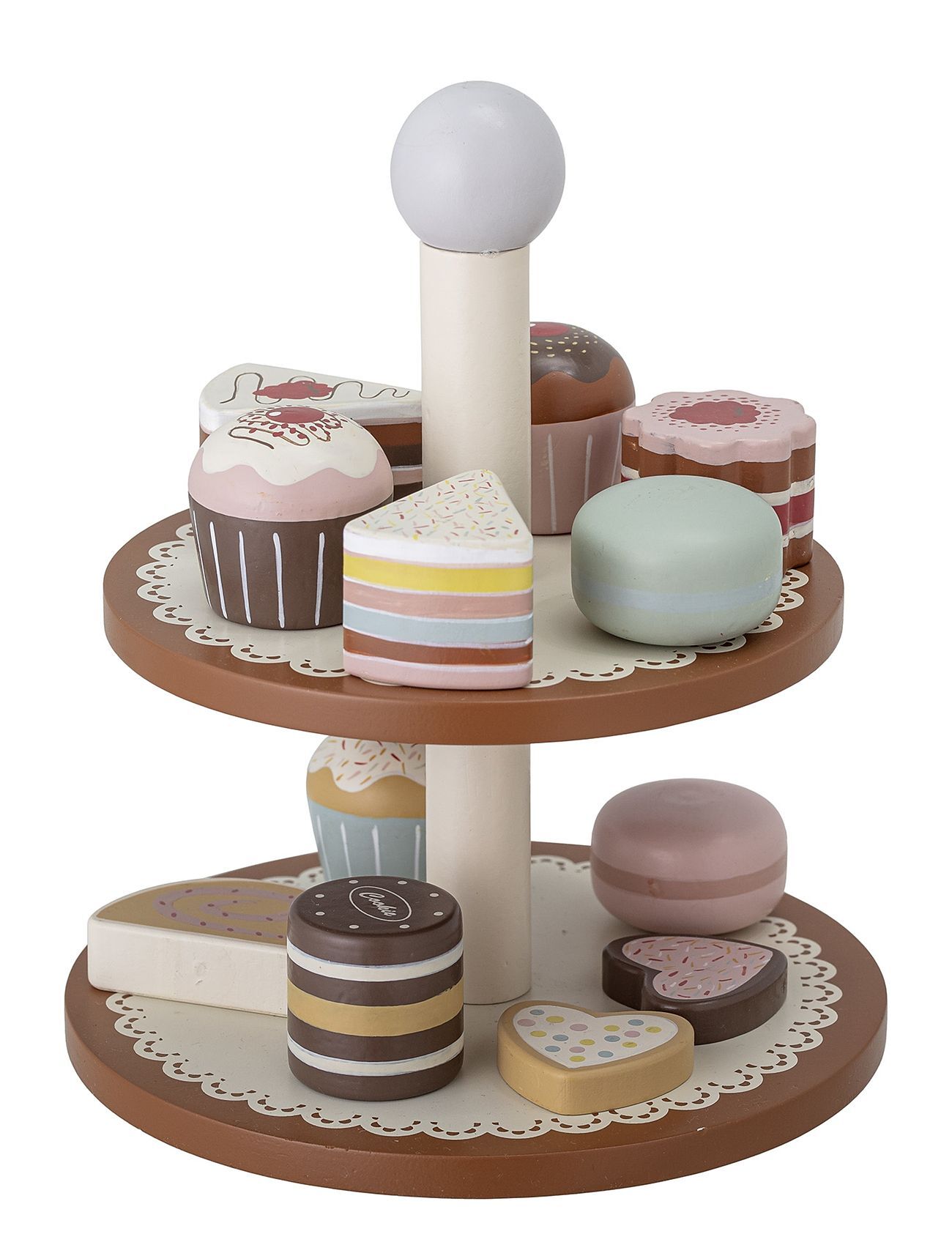 Bloomingville Carlina Toy Food Set Of 13 Toys Toy Kitchen & Accessories Toy Food & Cakes Multi/mønstret Bloomingville