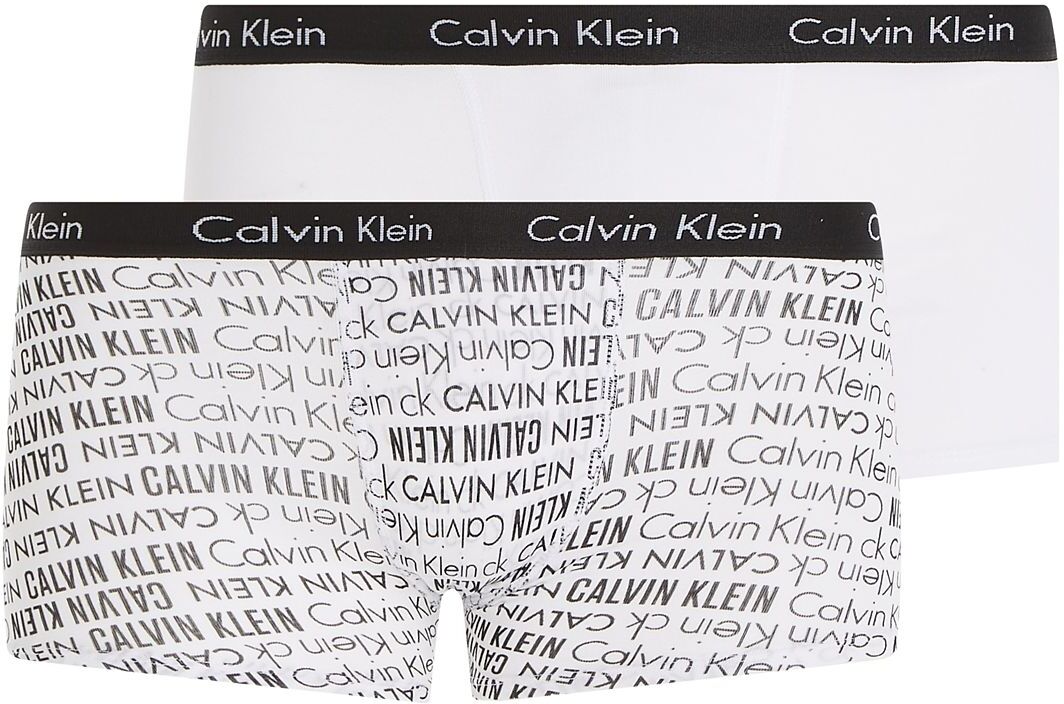 Calvin 2Pk Trunk Night & Underwear Underwear Underpants Hvit Calvin Klein