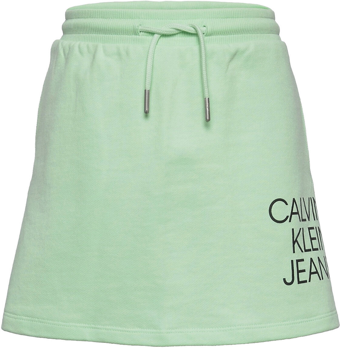 Calvin Hybrid Logo Skirt Skjørt Grønn Calvin Klein