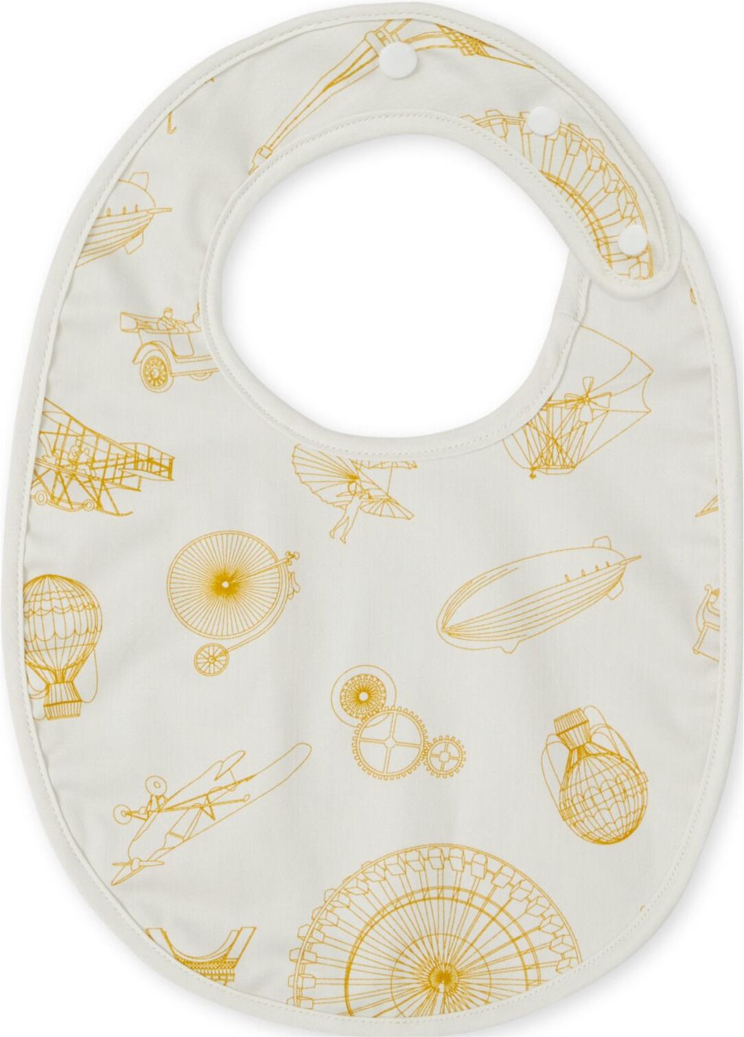 Cam Cam Copenhagen Bib, Classic - Gots Home Meal Time Bibs Gul Cam Cam Copenhagen