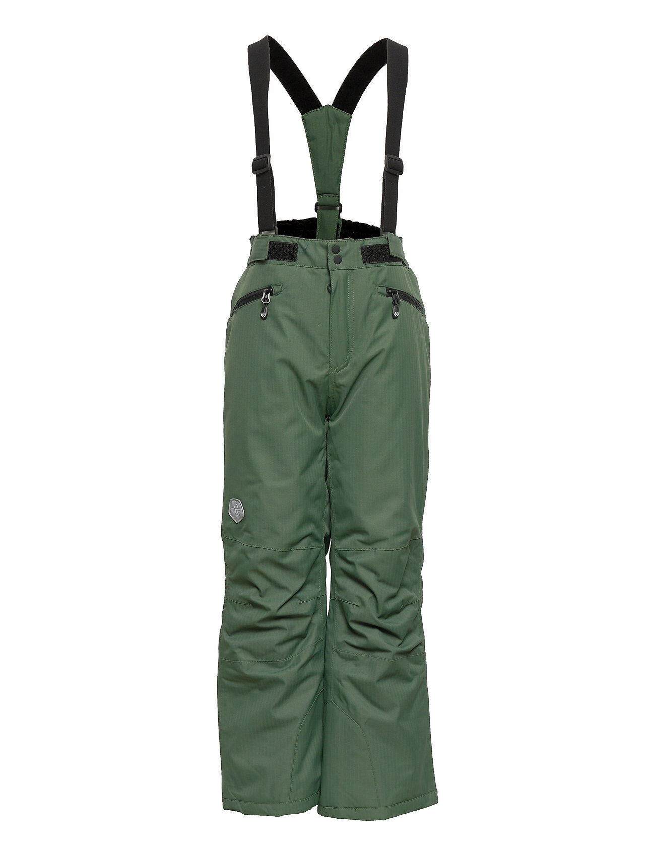 Color Kids Ski Pants W.pockets, Af 10.000 Outerwear Snow/ski Clothing Snow/ski Pants Grønn Color Kids