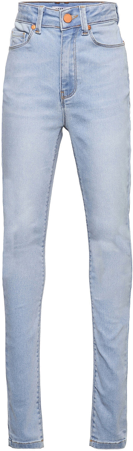 Costbart Lili Super High Waist Jeans Jeans Blå Costbart