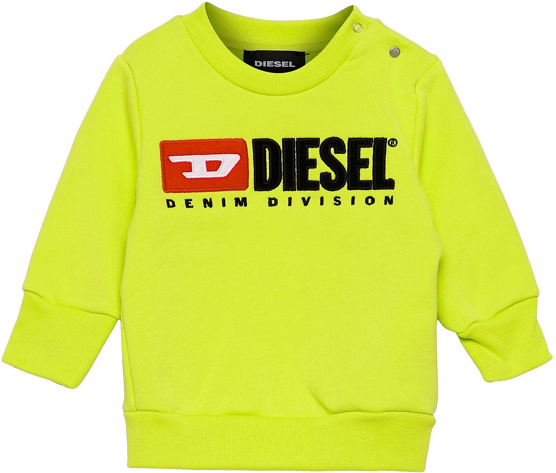 Diesel Screwdivisionb Sweat-Shirt Sweat-shirt Genser Gul Diesel