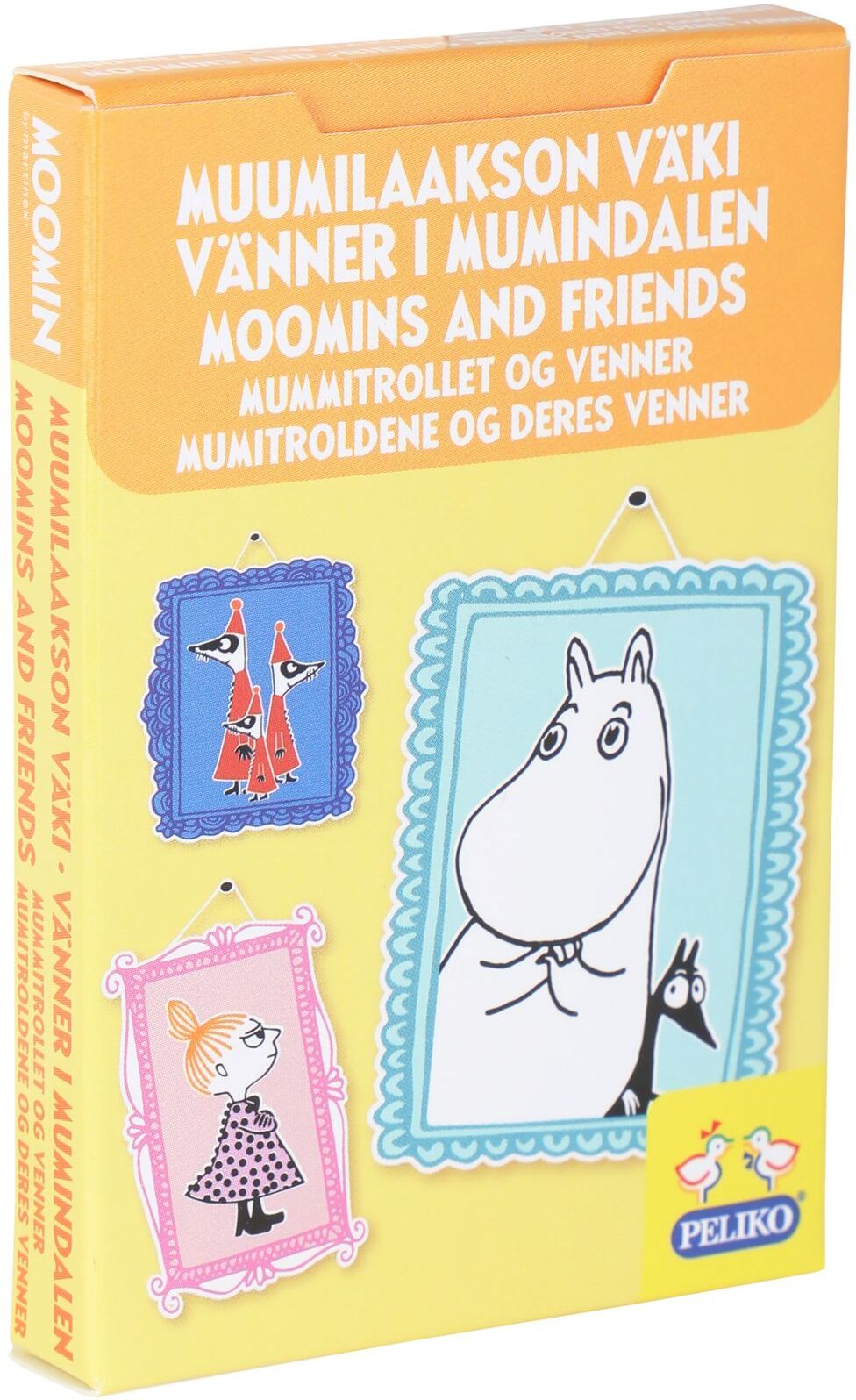 Martinex Moomin And Friends Card Game Toys Puzzles And Games Games Multi/mønstret Martinex