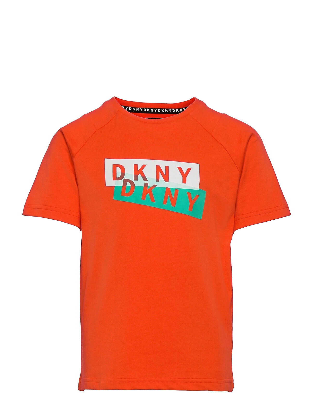 DKNY kids T-Shirt T-shirts Short-sleeved Oransje DKNY Kids