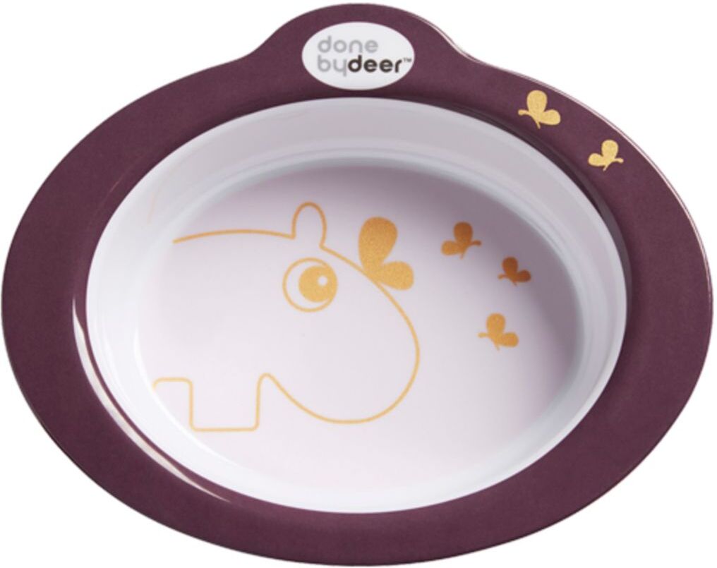 Done by Deer Anti-Slip Bowl Contour Home Meal Time Plates & Bowls Bowls Multi/mønstret D By Deer