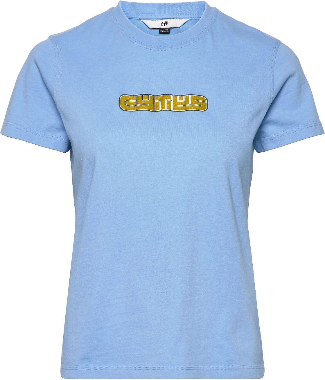 Eytys Eden Pale Blue Logo T-shirts Short-sleeved Blå Eytys