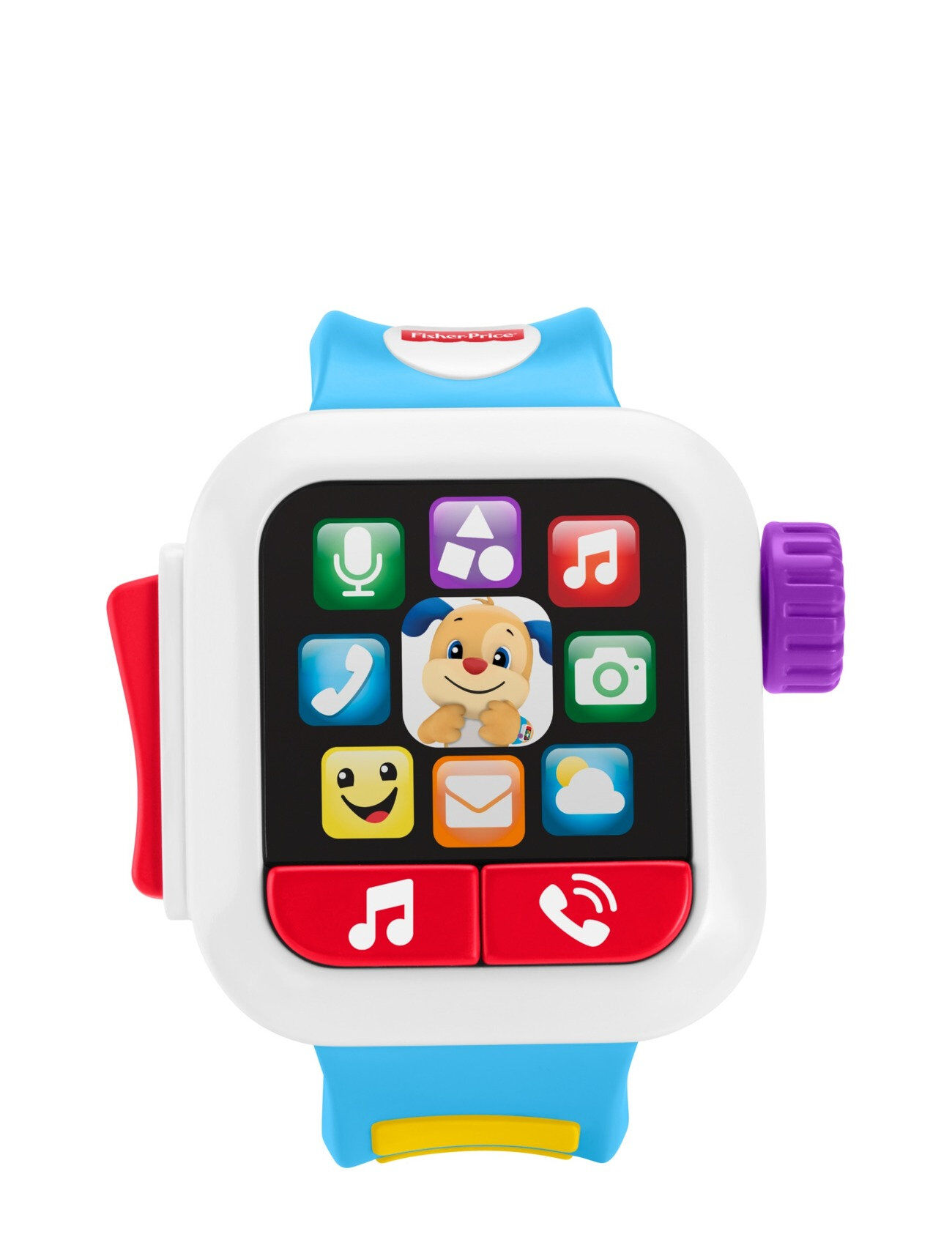 Fisher-Price & Learn® Smart Watch No Toys Baby Toys Educational Toys Activity Toys Multi/mønstret Fisher-Price