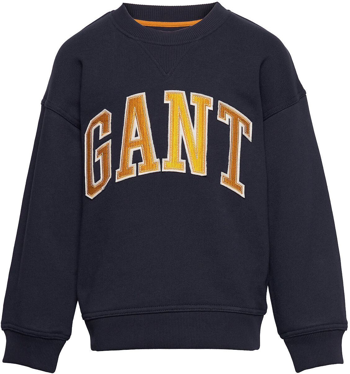 GANT D1. Graphic C-Neck Sweat-shirt Genser Blå GANT