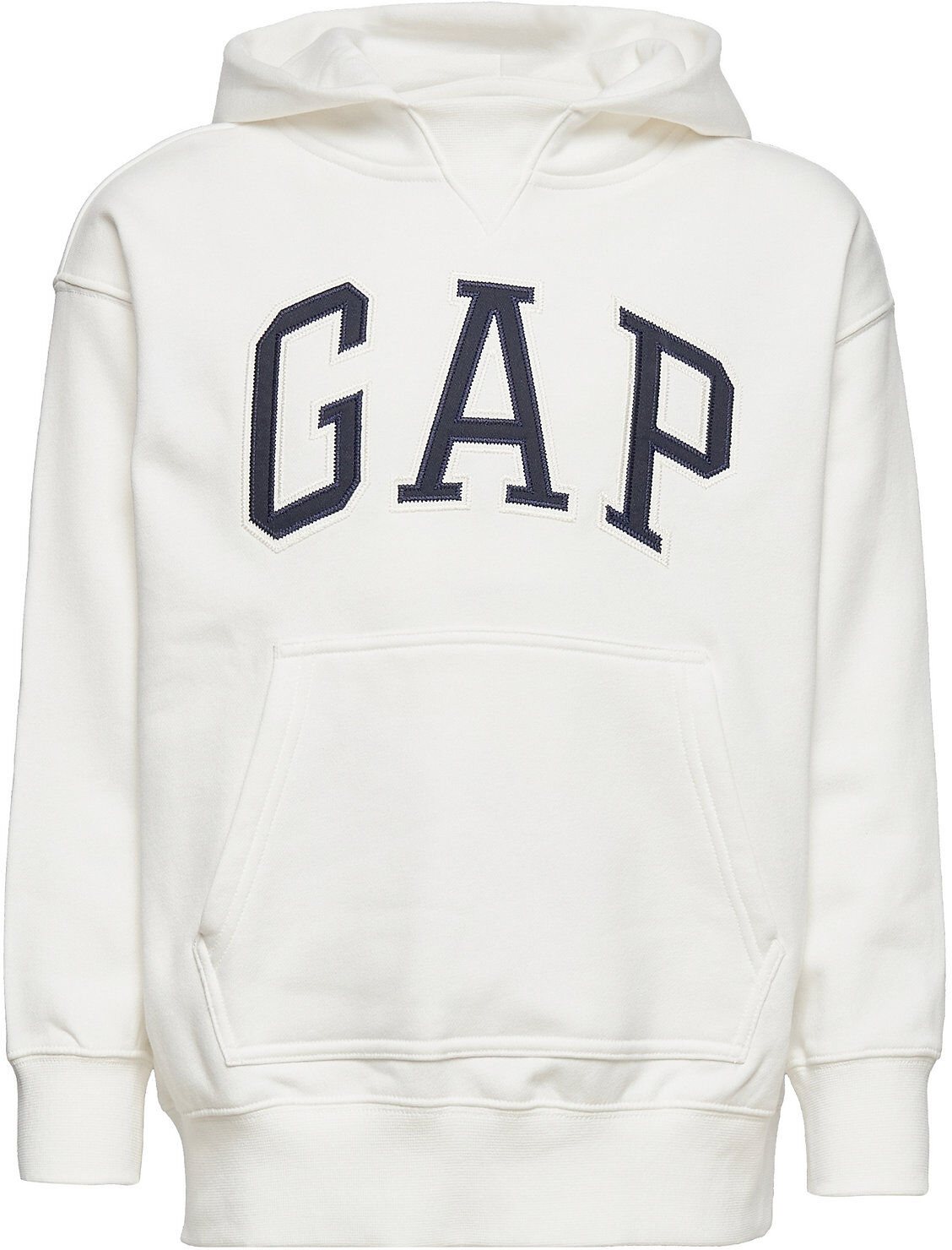 GAP Teen Gap Logo Hoodie Hettegenser Genser Hvit GAP