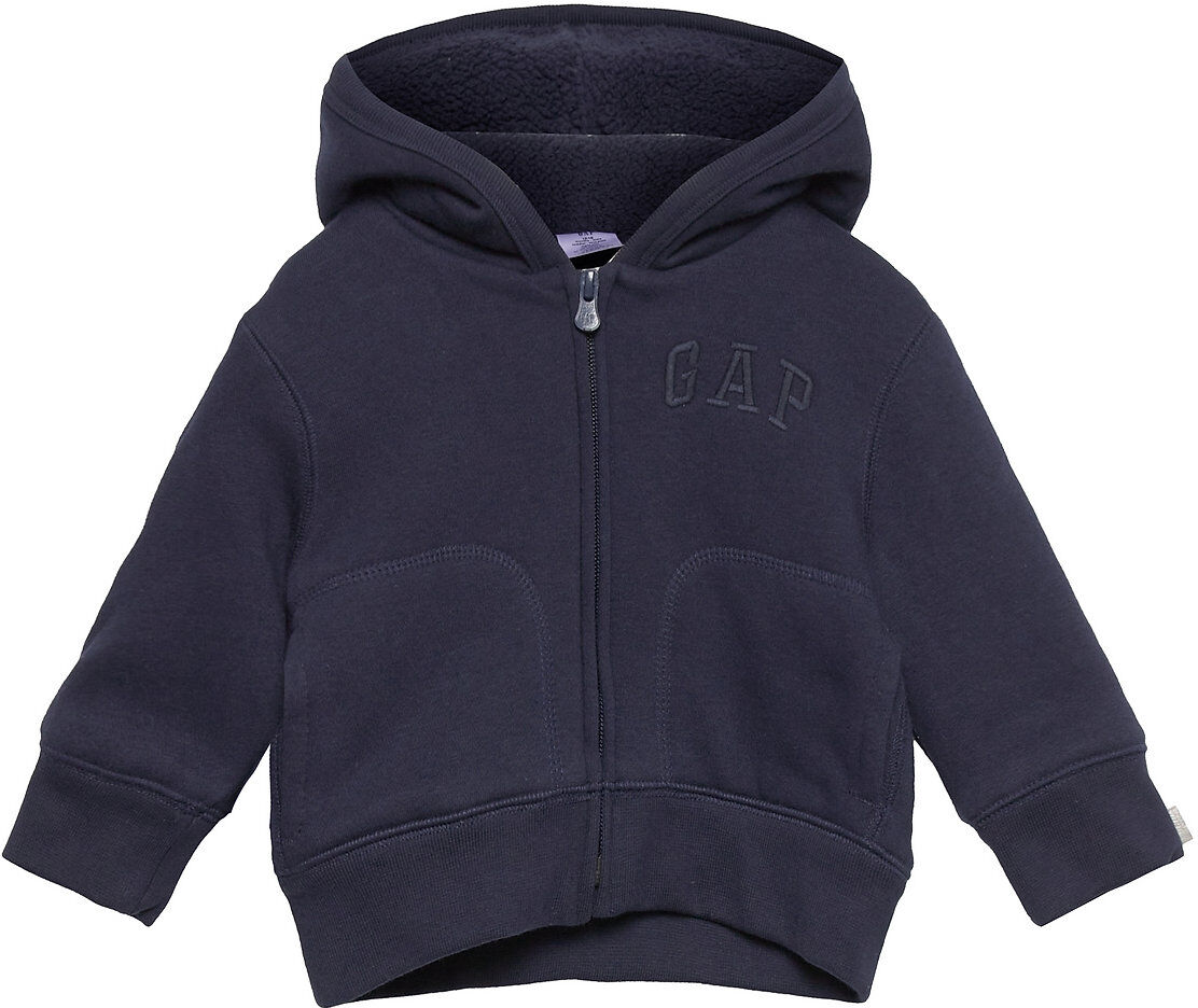 GAP Toddler Cozy Sherpa Hoodie Hettegenser Genser Svart GAP