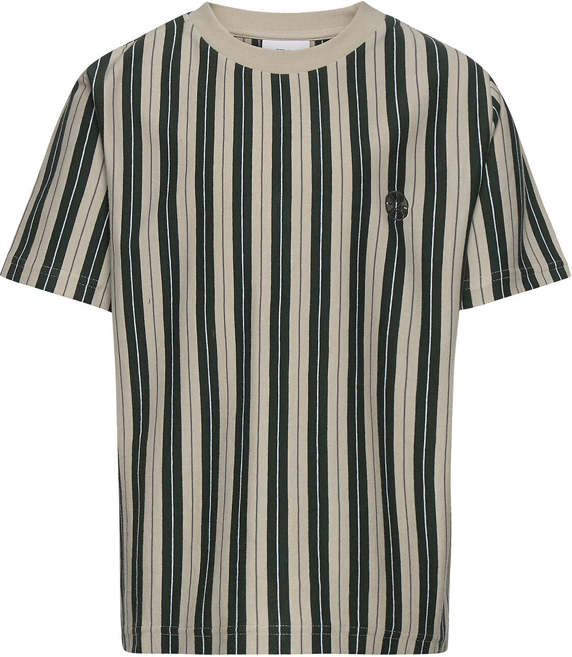 Grunt Holger Stripe Tee T-shirts Short-sleeved Multi/mønstret Grunt