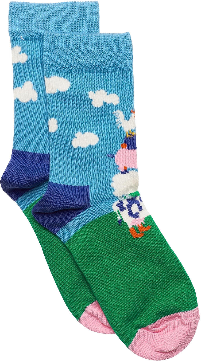 Happy Socks Kids Farmtower Sock Socks & Tights Socks Multi/mønstret Happy Socks