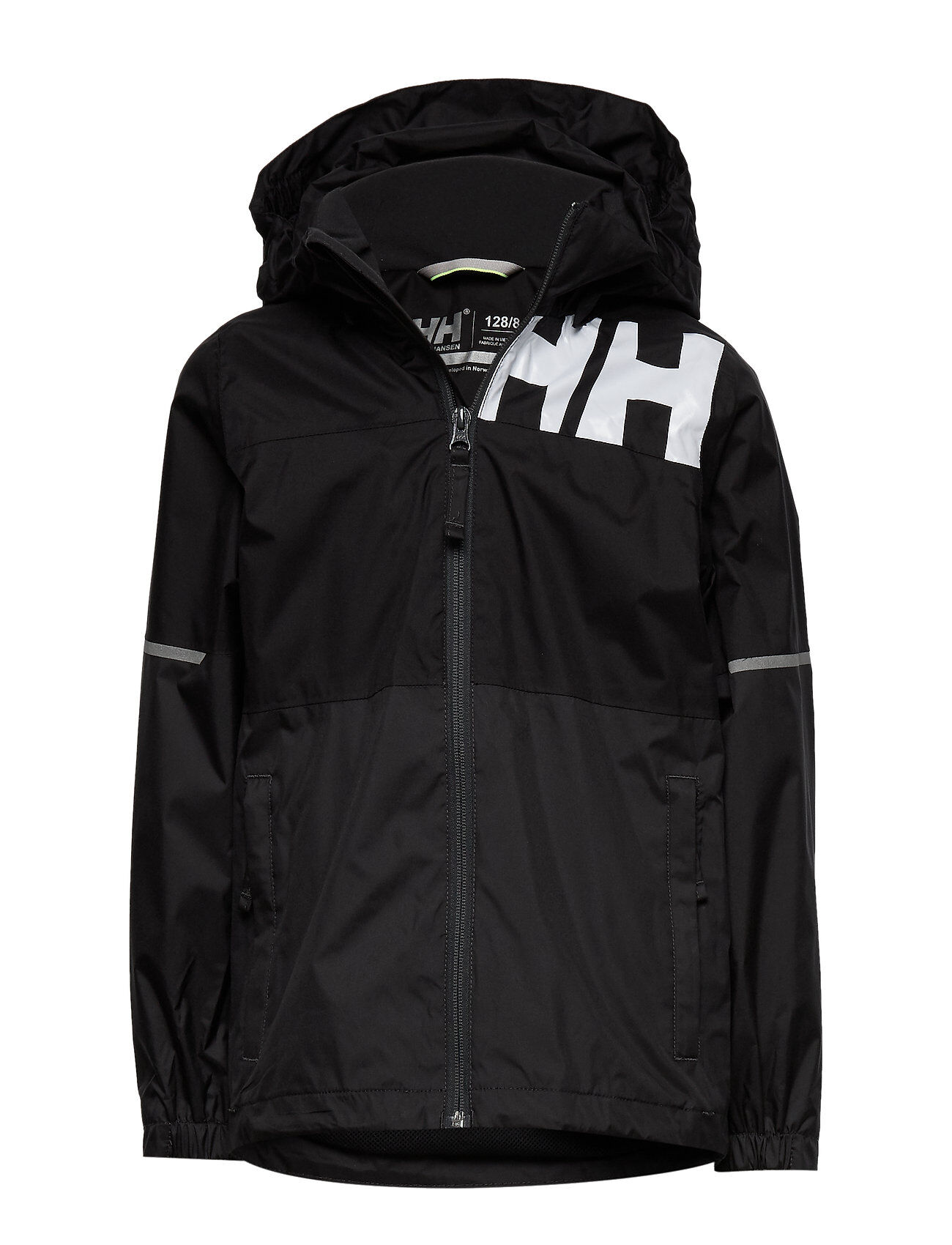 Helly Hansen Jr Pursuit Jacket Outerwear Jackets & Coats Windbreaker Svart Helly Hansen