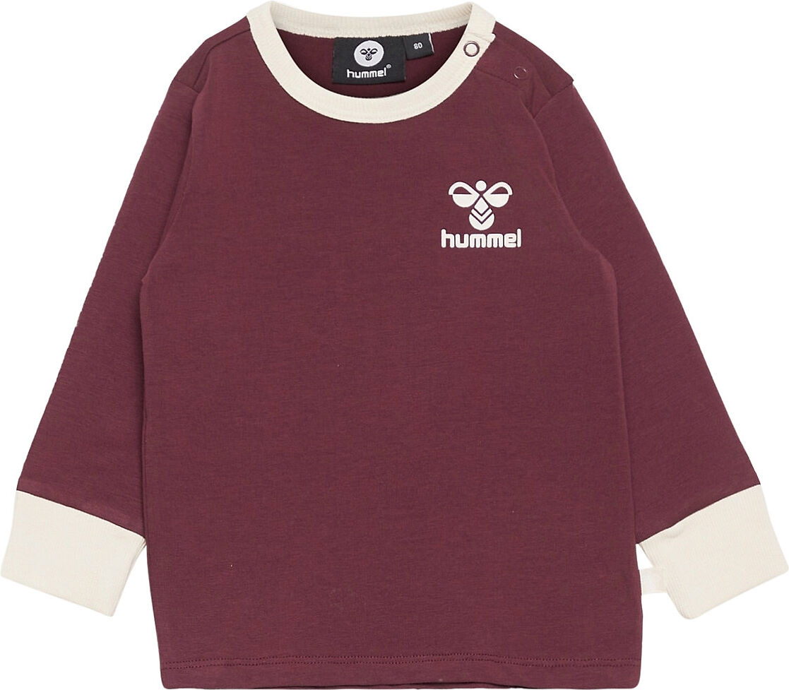 Hummel Hmlmaui T-Shirt L/S T-shirts Long-sleeved T-shirts Rød Hummel