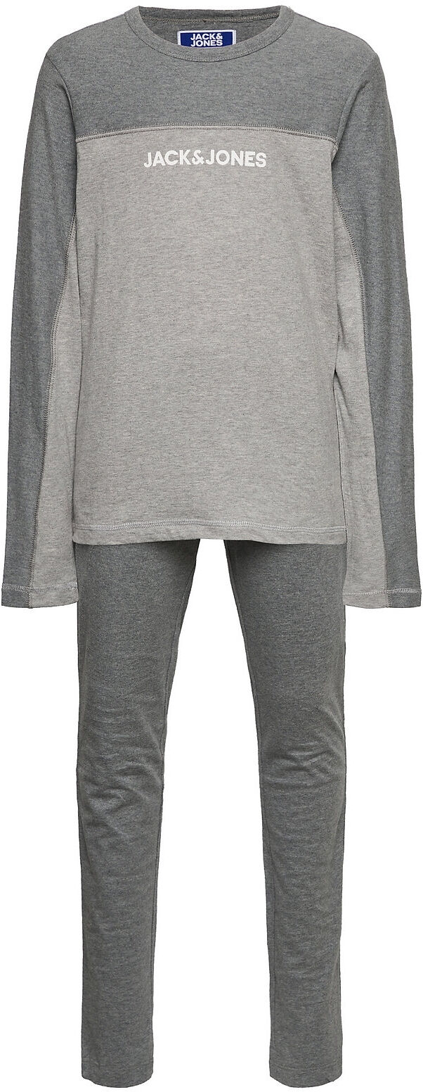 Jack & Jones Jactiki Lounge Jr Pyjamas Sett Grå Jack & J S