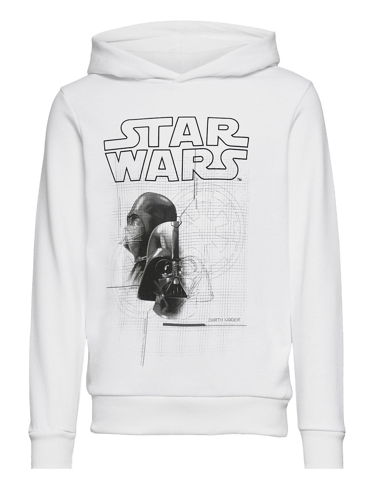 Jack & Jones Jcogalaxy Sweat Hood Jr Hettegenser Genser Hvit Jack & J S