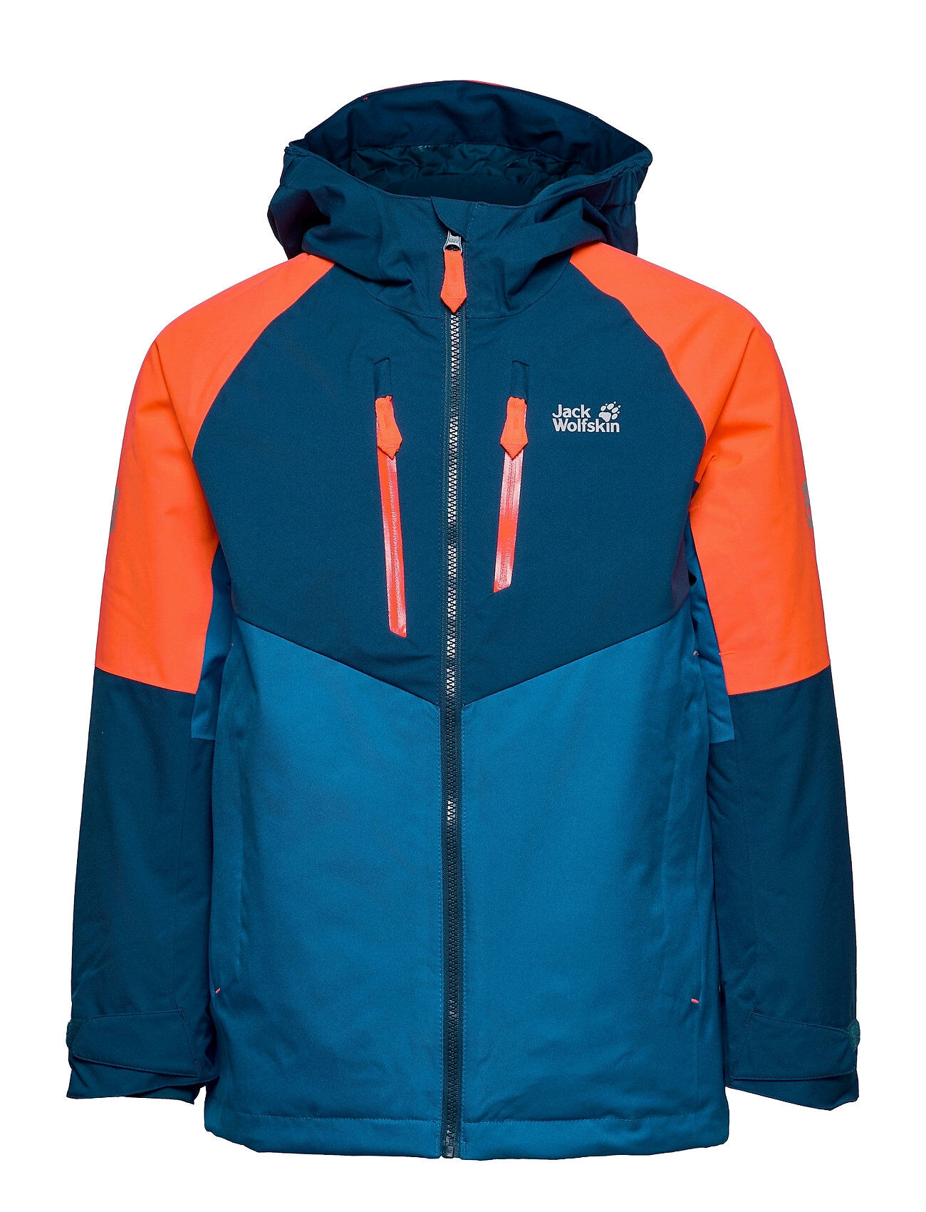 Jack Wolfskin Great Snow Jacket Kids Outerwear Snow/ski Clothing Snow/ski Jacket Blå Jack Wolfskin