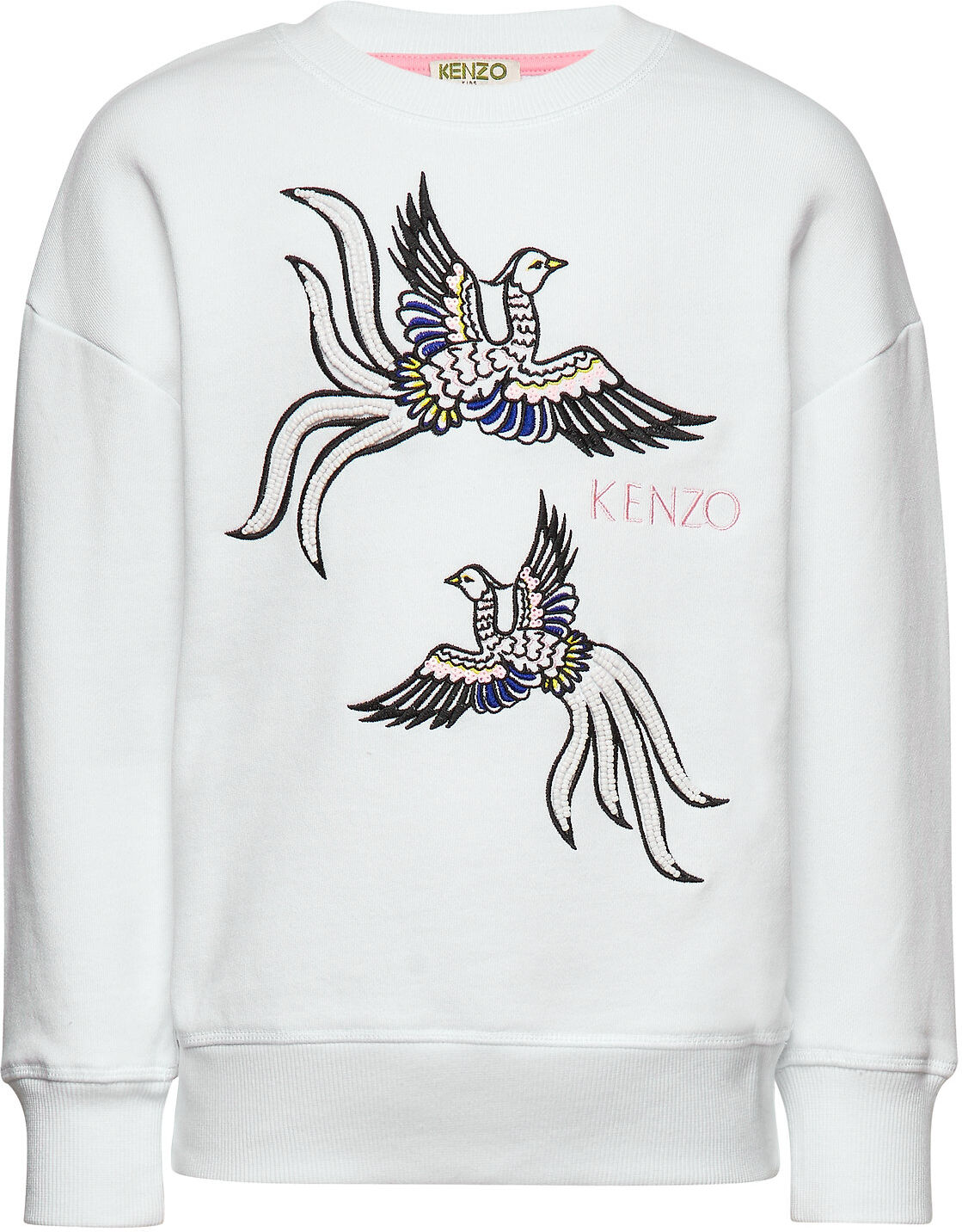 Kenzo Justine Sweat-shirt Genser Hvit Kenzo