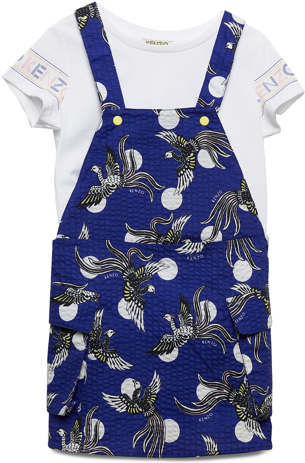 Kenzo Jackalyn Dresses & Skirts Dresses Dungaree Dress Blå Kenzo