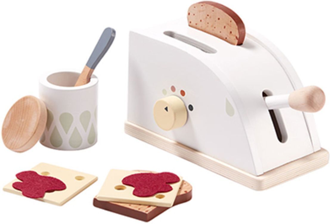 Kids Concept Toaster Bistro Toys Toy Kitchen & Accessories Toy Kitchen Accessories Multi/mønstret Kids Concept