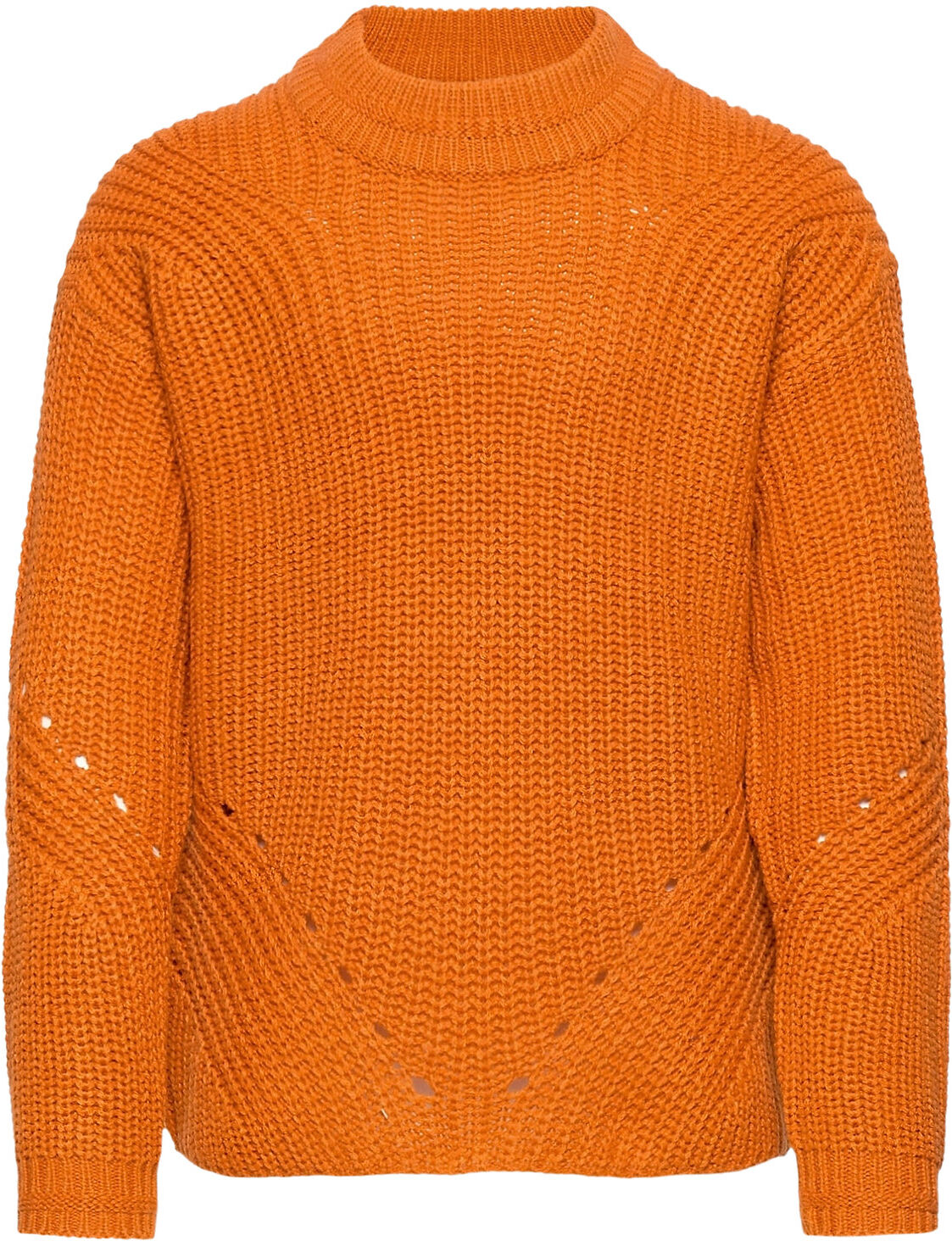 Kids Only Konriley L/S Pullover Knt Pullover Oransje Kids Only