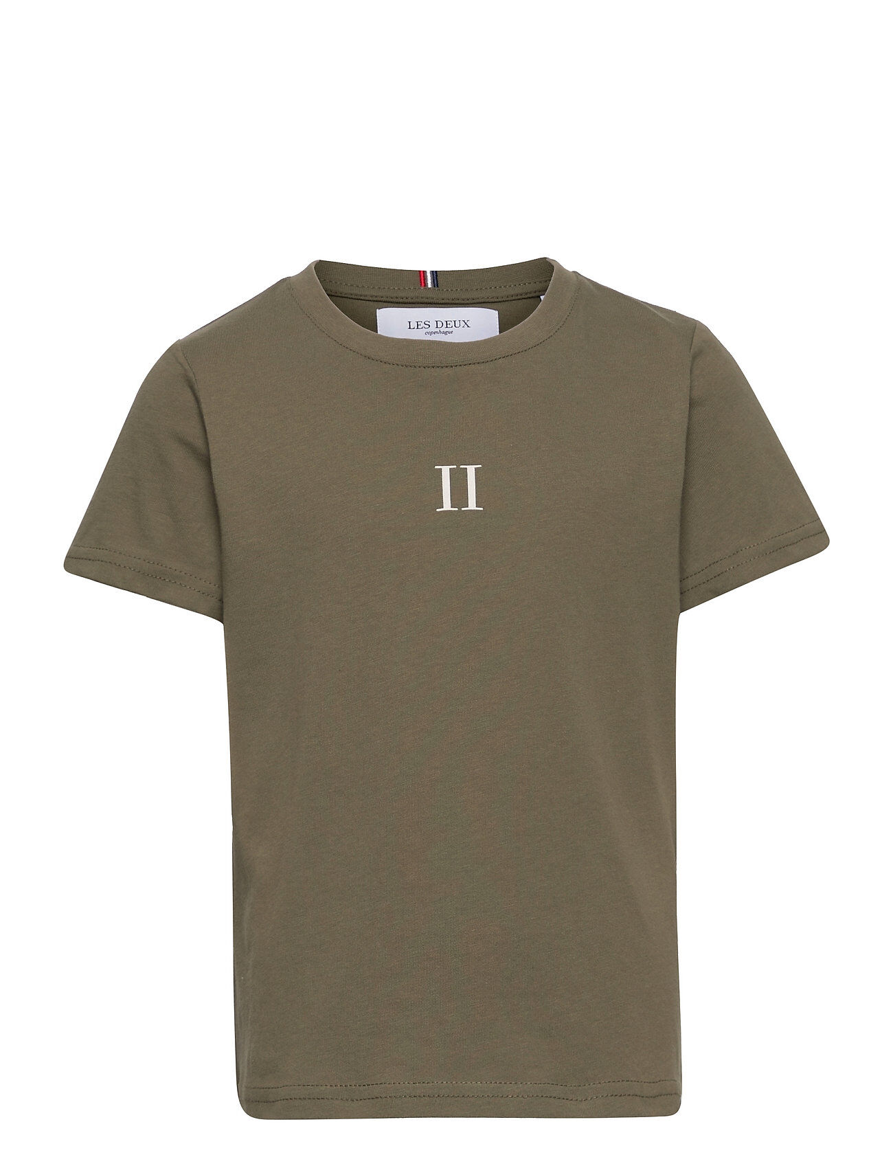 Les Deux Mini Encore T-Shirt Kids T-shirts Short-sleeved Grønn Les Deux