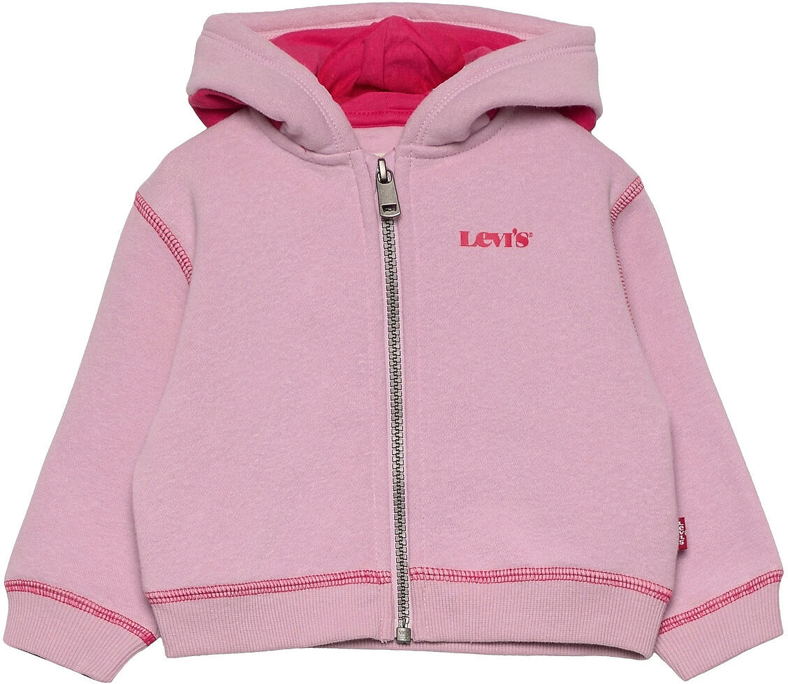 Levi's Lvg Full Zip Up Hoodie Hettegenser Genser Rosa Levi's