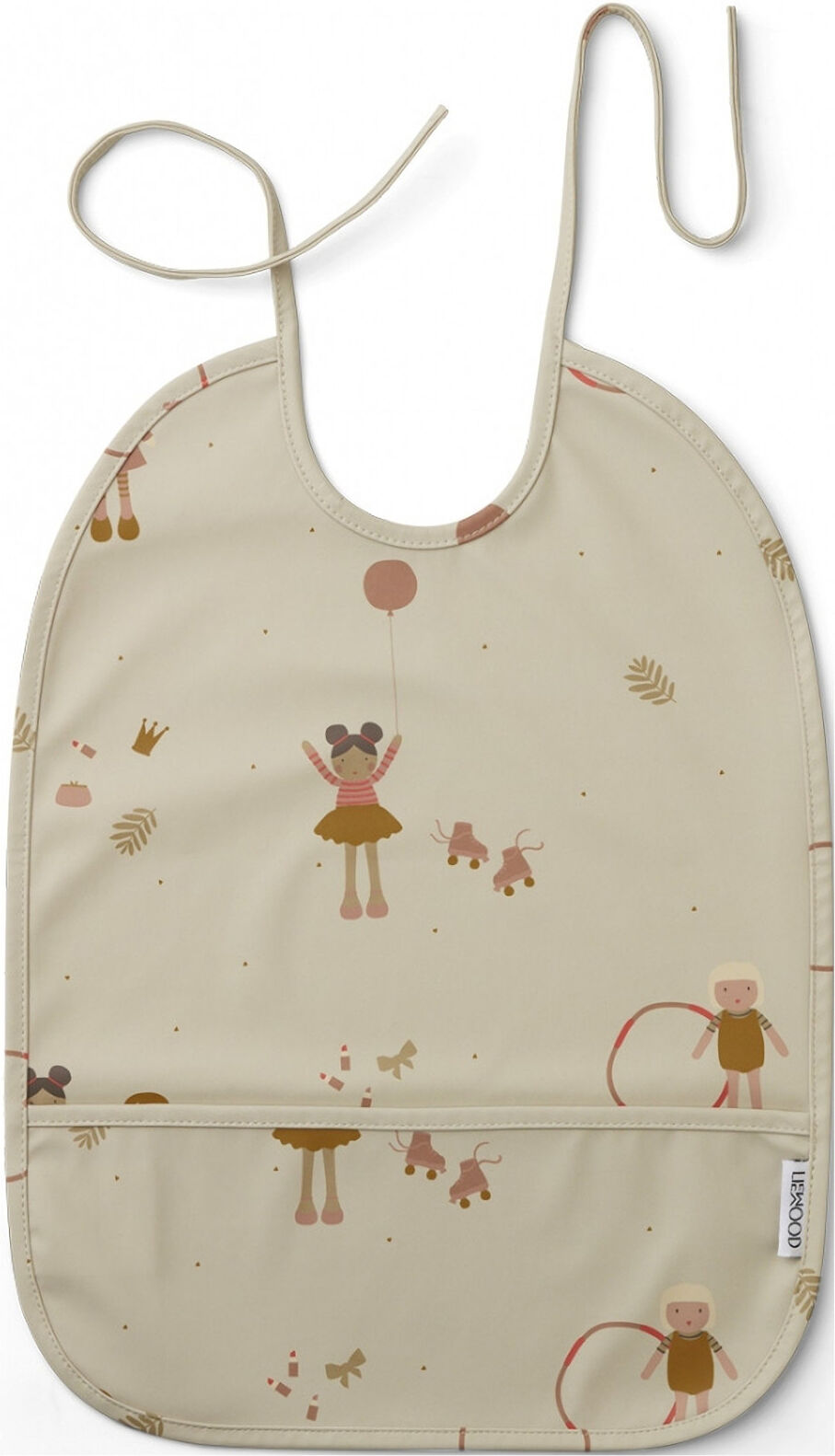 Liewood Lai Bib Home Meal Time Bibs Beige Liewood