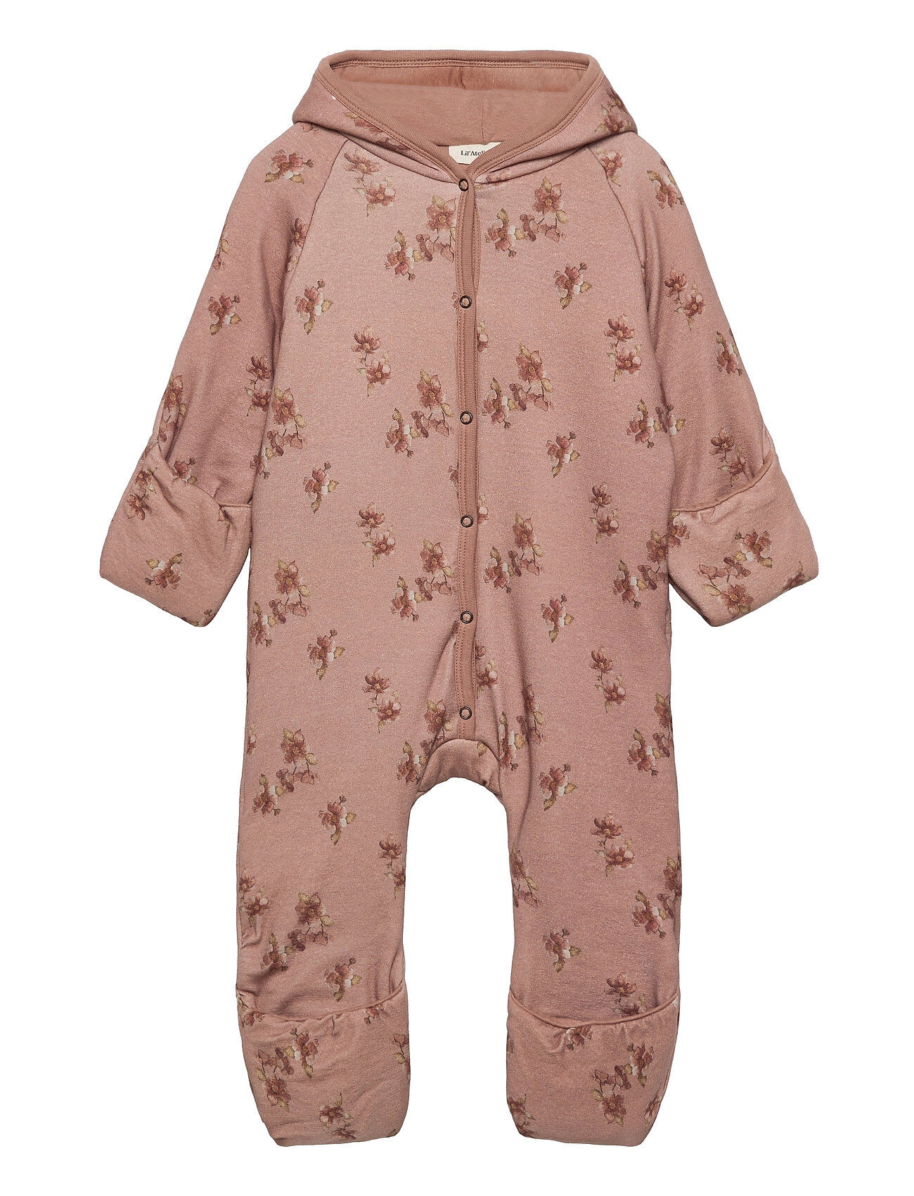 Lil'Atelier Nbfgaya Padded Suit Langermet Bodysuit Rosa Lil'Atelier