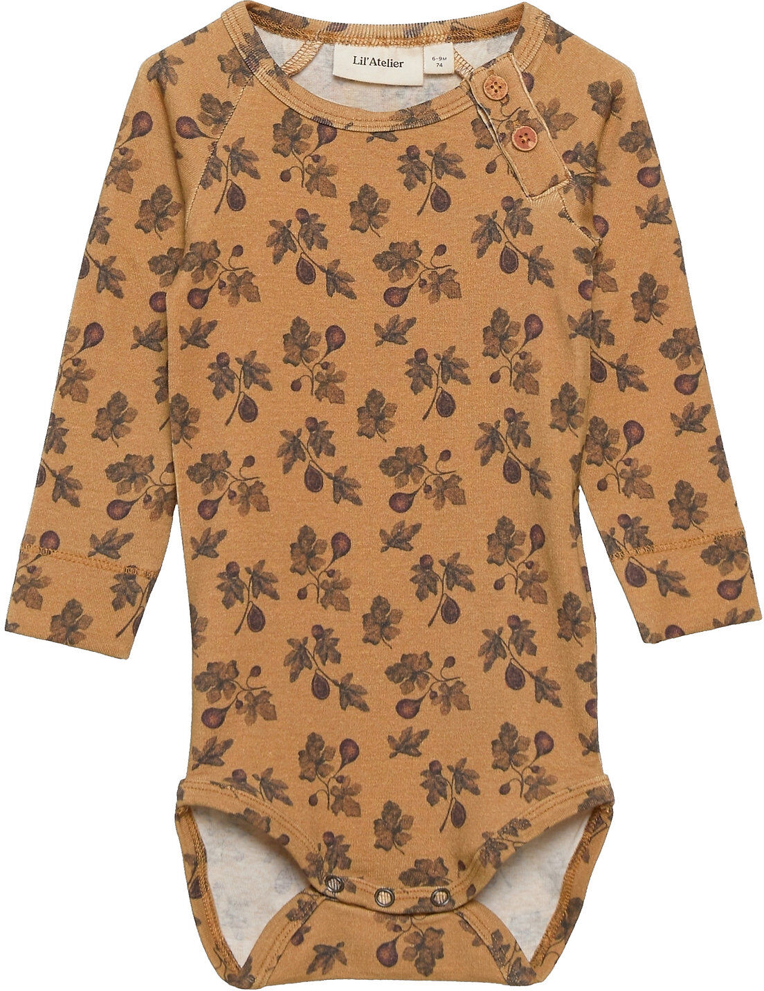 Lil'Atelier Nbngayo Ls Slim Body Lil Bodies Long-sleeved Multi/mønstret Lil'Atelier