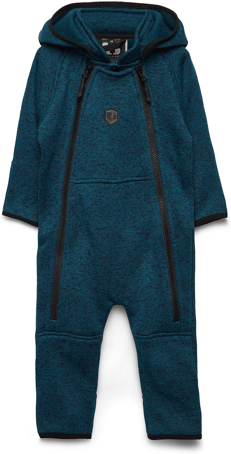 Lindberg Sweden Bormio Baby Overall Outerwear Fleece Outerwear Fleece Suits Blå Lindberg Sweden