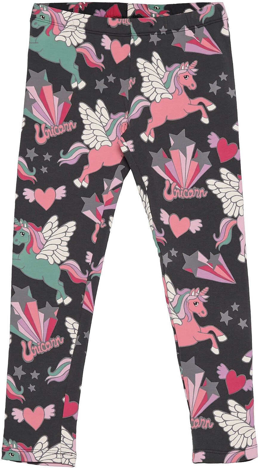 Lindex Leggings Ao Print Unicorn Leggings Multi/mønstret Lindex