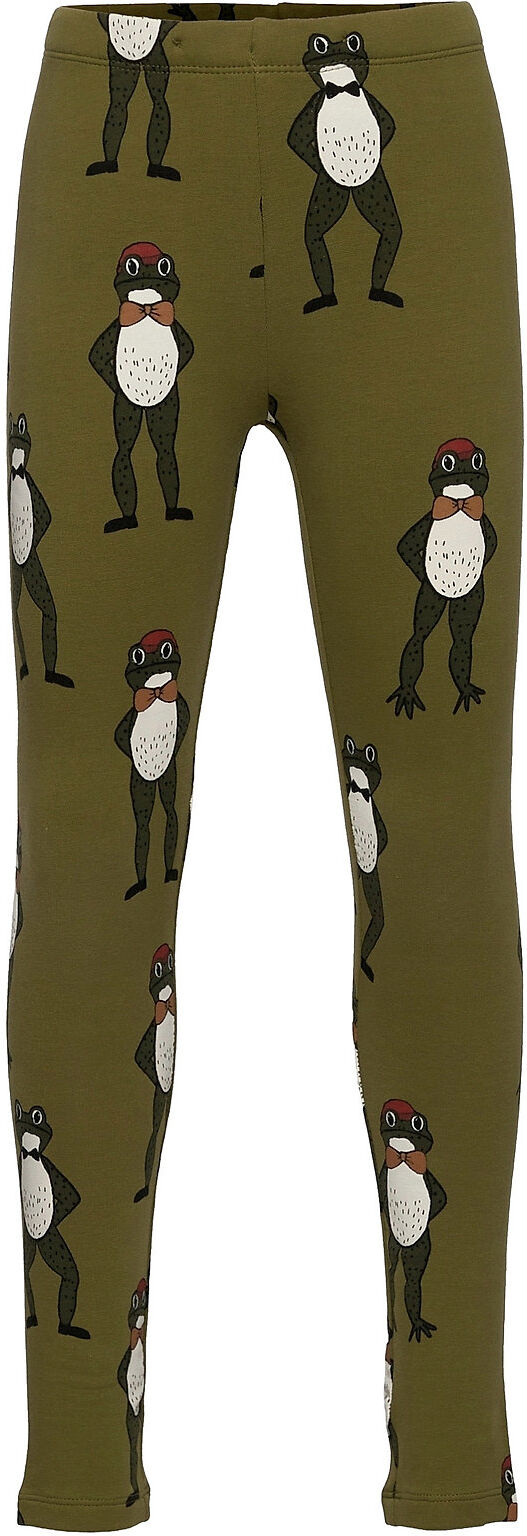 Lindex Leggings Aop Frog Leggings Grønn Lindex