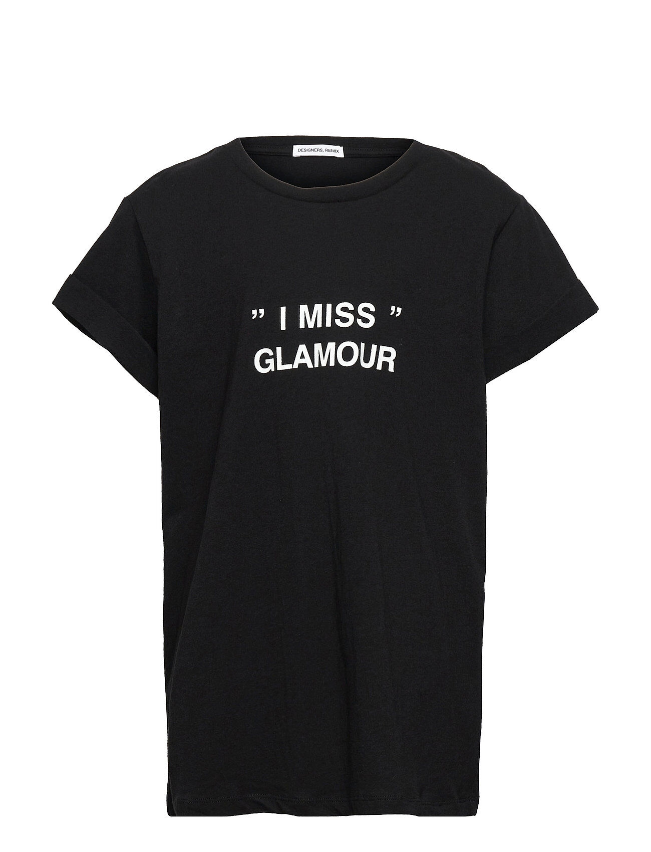 Designers Remix Girls G Stanley Glamour Tee T-shirts Short-sleeved Svart Designers Remix Girls
