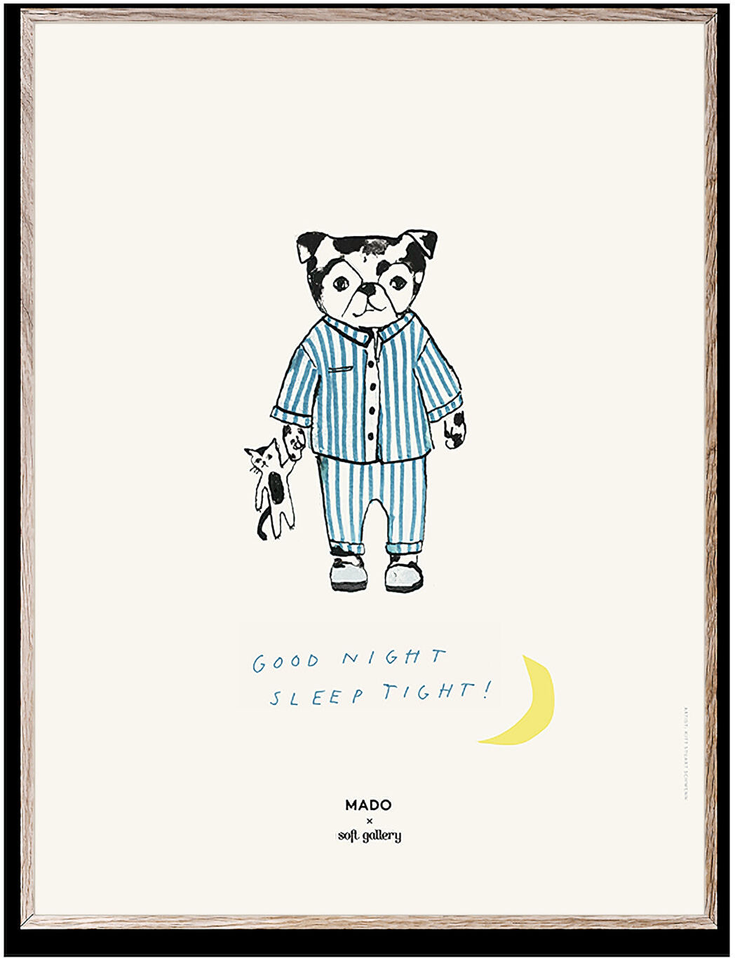 MADO Sleep Tight - 30X40 Home Kids Decor Posters Multi/mønstret MADO