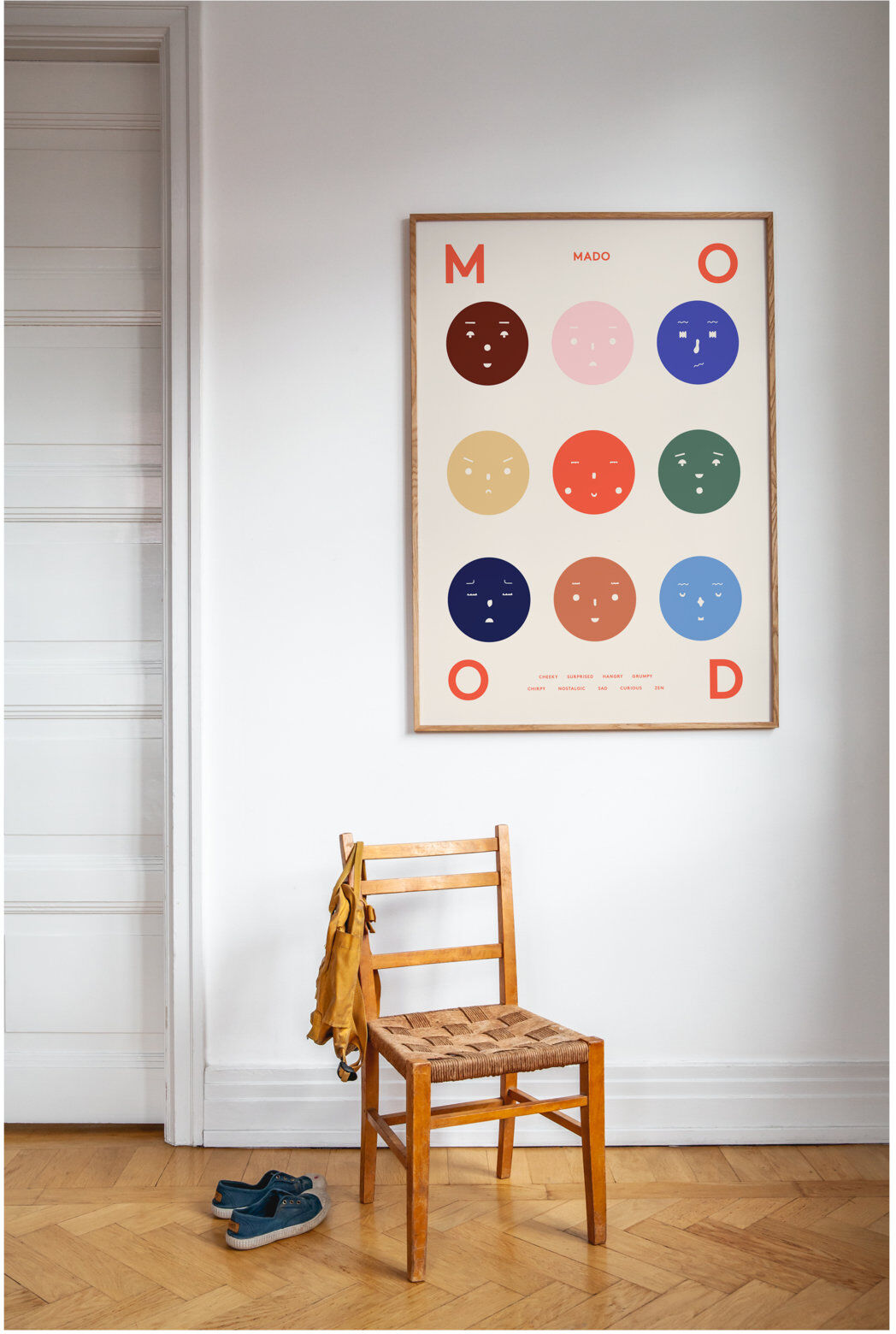 MADO Nine Moods - 70X100 Home Kids Decor Posters Multi/mønstret MADO