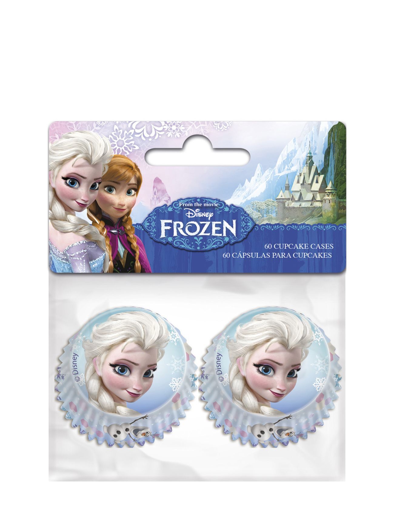 Magic Store Disney Frozen Bakery Mini Cupcake - Pk A 60 Pcs Home Kids Decor Party Supplies Multi/mønstret Magic Store