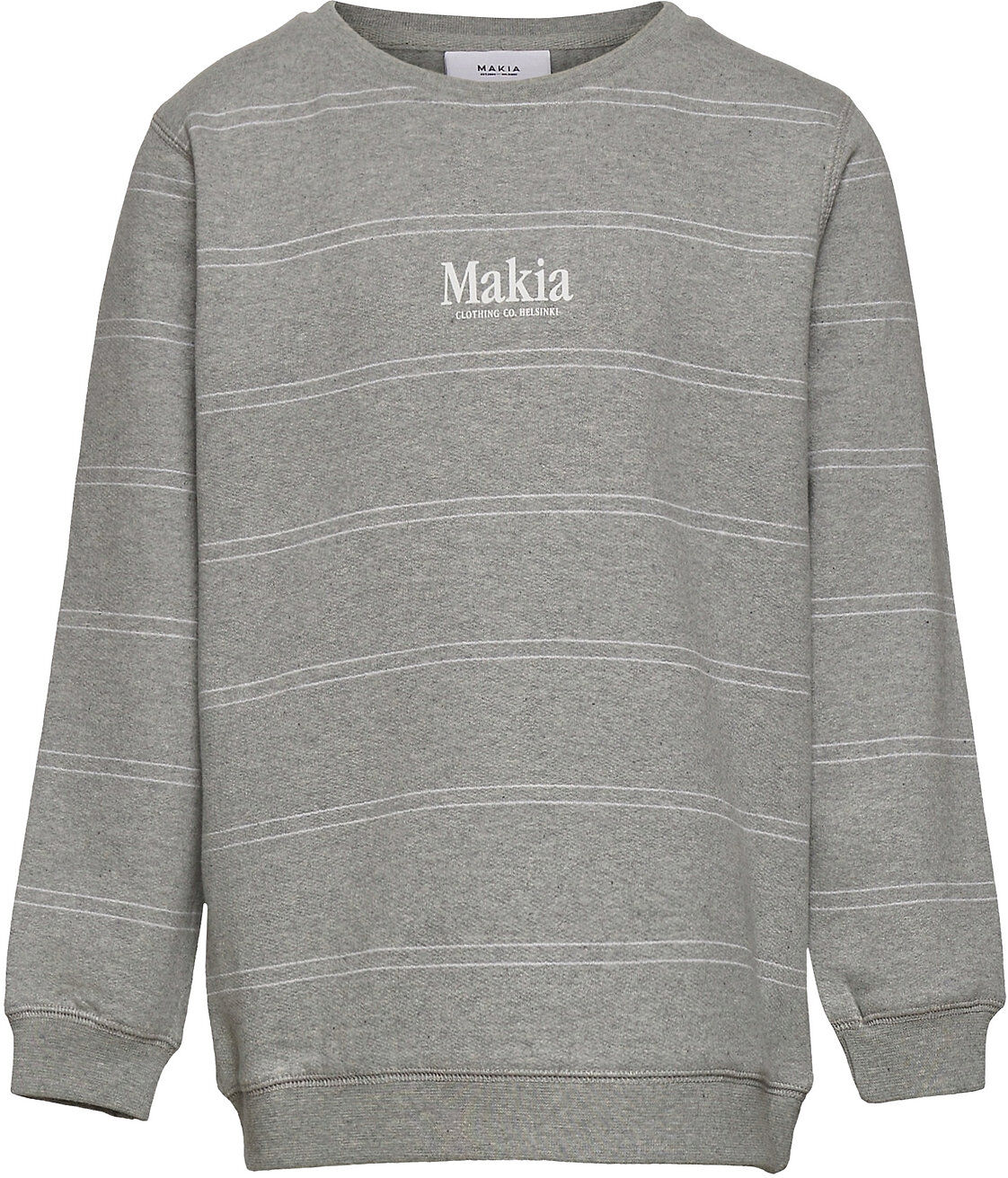 Makia Aatos Sweatshirt Sweat-shirt Genser Grå Makia