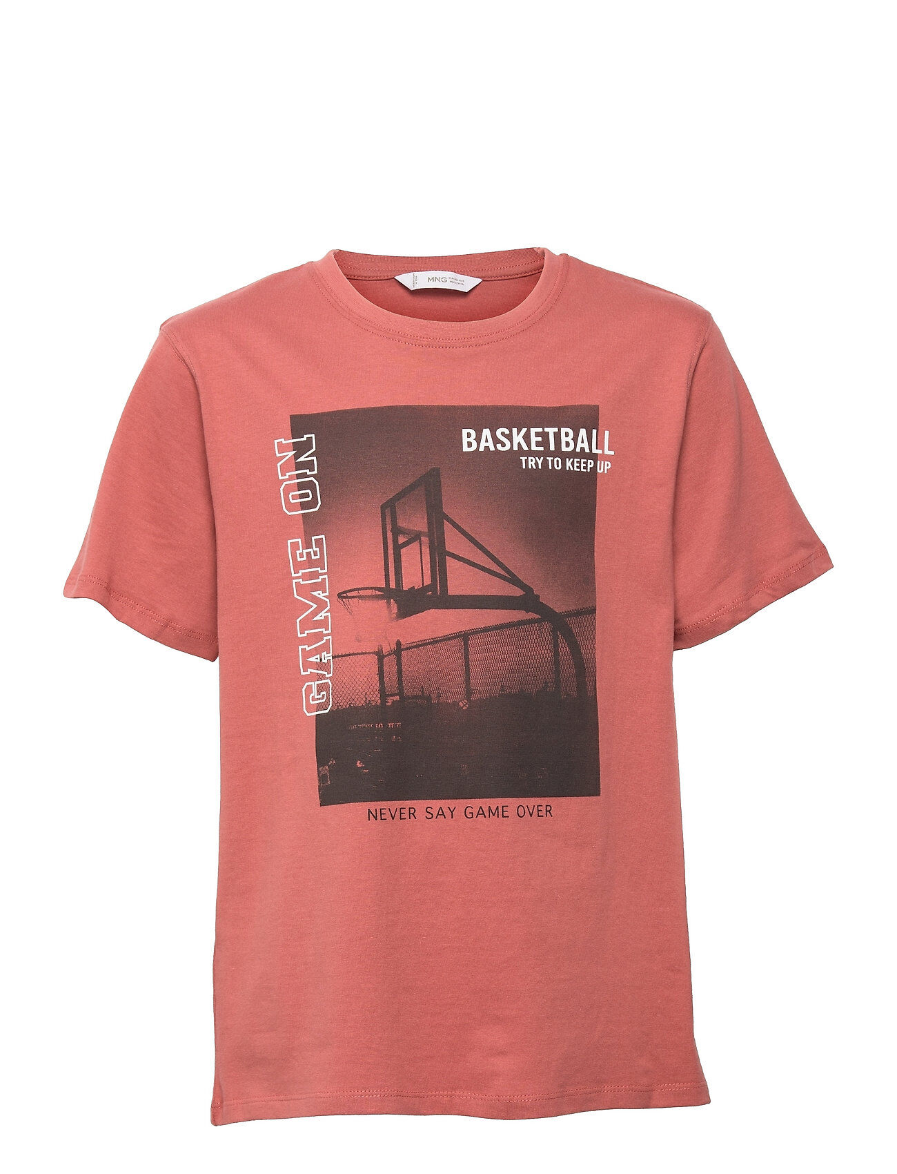 Mango Basket T-shirts Short-sleeved Rød Mango