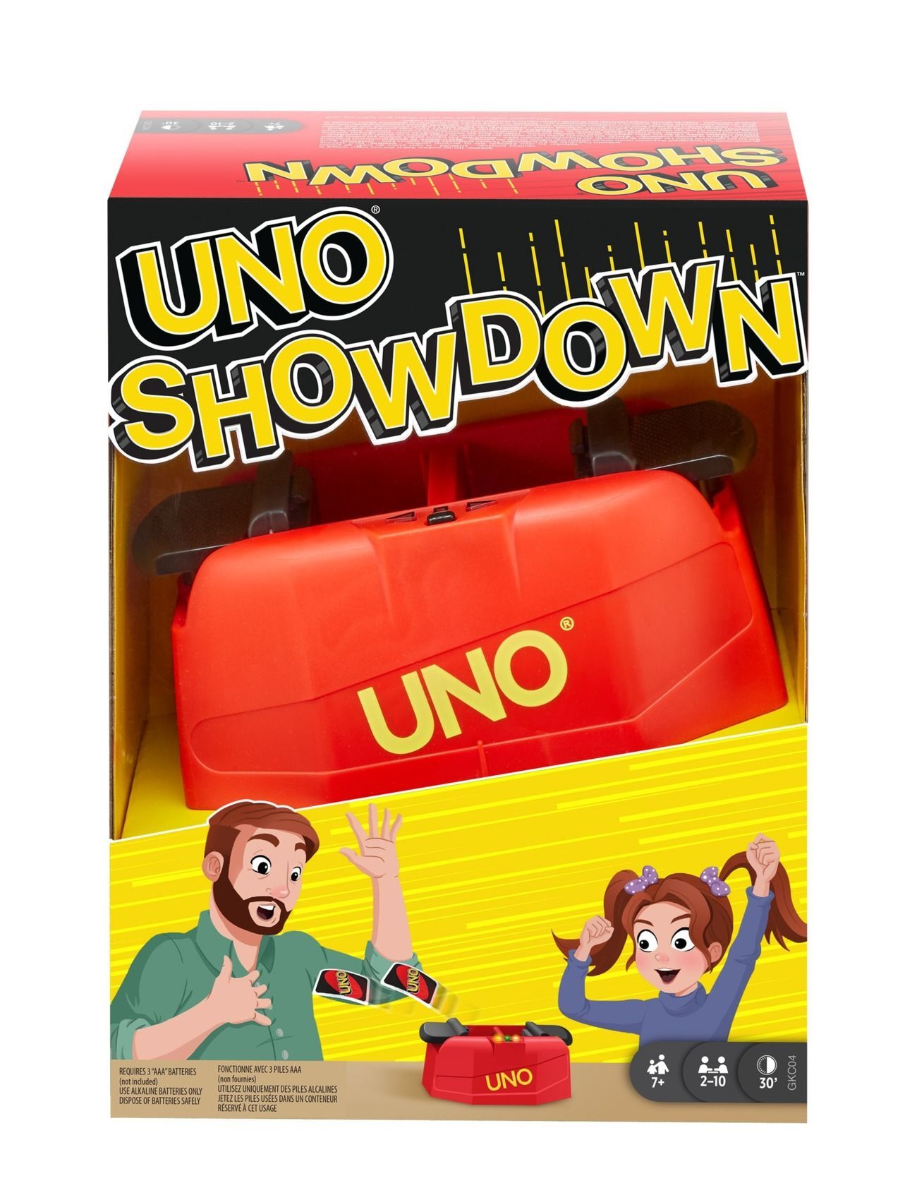 Mattel Uno® Showdown™ Toys Puzzles And Games Games Multi/mønstret Mattel Games