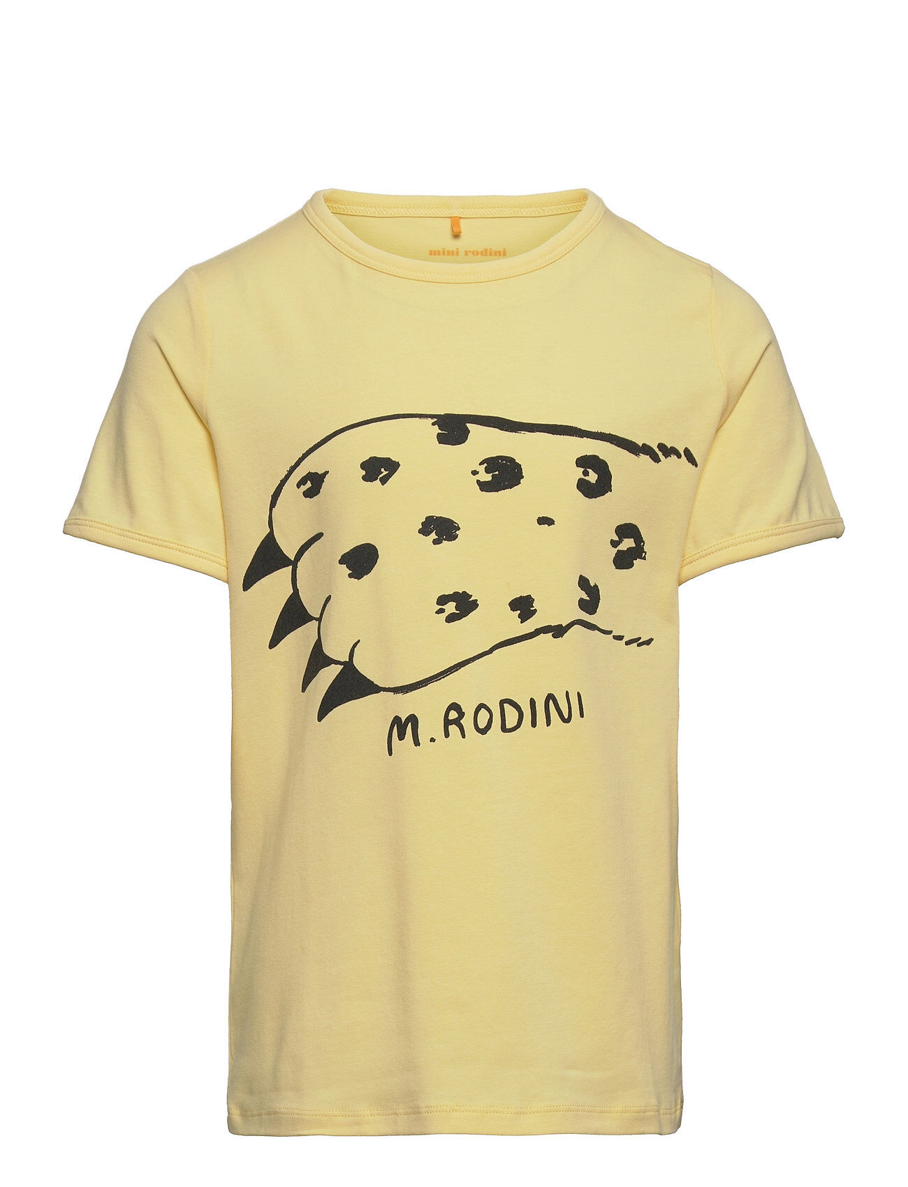 Mini Rodini Mount Kilimanjaro Ss Tee T-shirts Short-sleeved Gul Mini Rodini