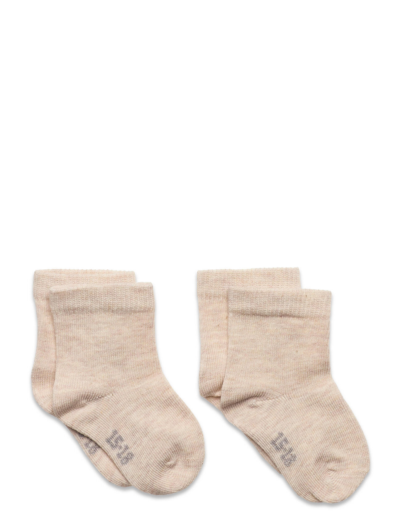 Minymo Ankle Sock Socks & Tights Socks Beige Minymo