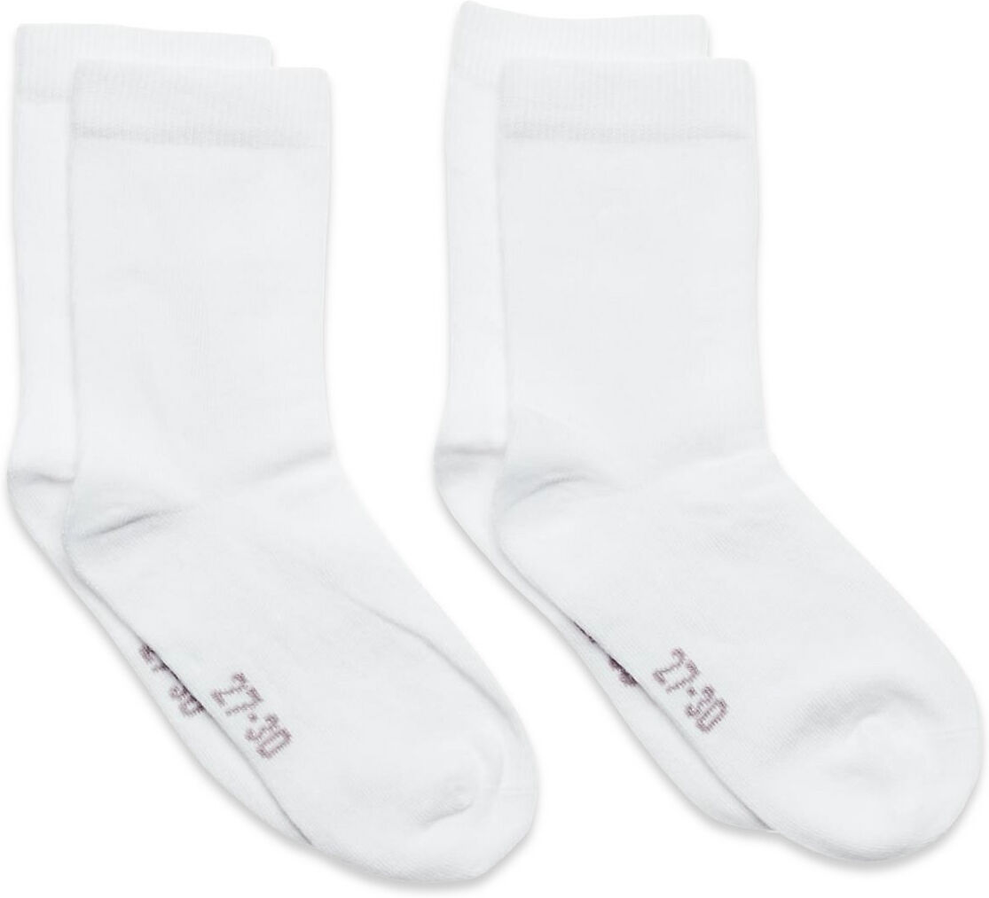 Minymo Ankle Sock Socks & Tights Socks Hvit Minymo