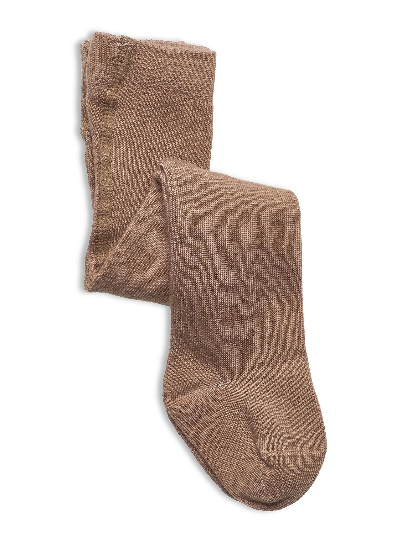 Minymo Stocking - Solid Socks & Tights Tights Brun Minymo
