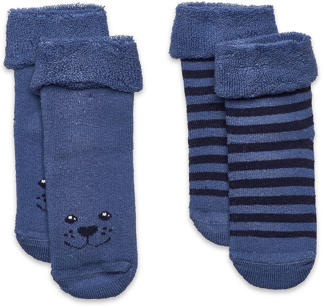 Minymo Baby Sock Socks & Tights Socks Blå Minymo