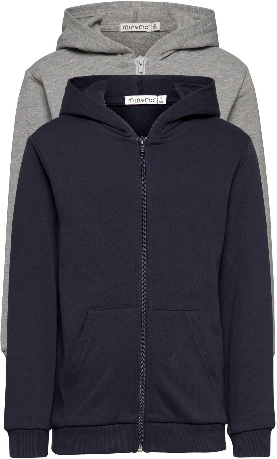 Minymo Sweat Jacket W. Hood Hettegenser Genser Multi/mønstret Minymo